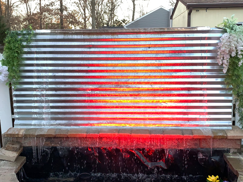 Wedding Garden WaterWall